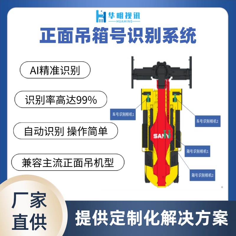 正面吊集裝箱識(shí)別系統(tǒng) 智慧港口的關(guān)鍵技術(shù)
